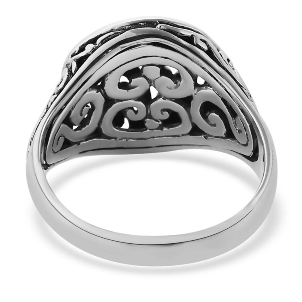 NWT Sterling Silver Floral Ring Made in Bali! - Picture 3 of 9